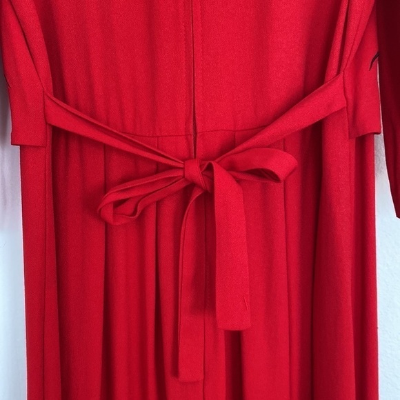 Vintage Peri Petites long red dress. - Picture 10 of 16